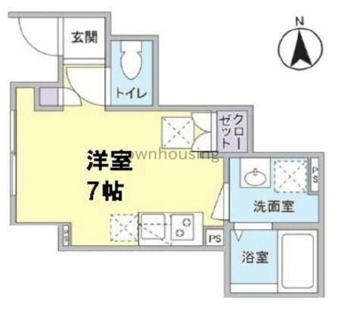 コンフォール小岩の物件間取画像